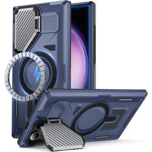 for Samsung Galaxy S22 Ultra/S23 Ultra Case,Ocean Blue