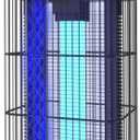 Bug Zapper Indoor/Outdoor, 4200V Electric Mosquito Zapper Indoor,High-Voltage Mosquito Killer for Home, Patio, Kitchen, Backyard, Camping, Black, MWD-G2F-T