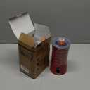 Milk Frother, Paris Rhône 4-in-1 Milk Steamer and Frother, Hot & Cold Foam Milk Warmer with Temperature Control, Auto Shut-Off Frothers for Coffee, Latte, Cappuccino, Macchiato, Red