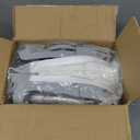 MoreFeel Collapsible Baby Bathtub for Newborn with Thermometer & 1 Hooded Towel & 1 Soft Floating Cushion,Portable Travel Bathtub with Drain Hole, Durable Foldable Baby Tubs for Infants to Toddler