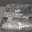 Merelax 3x5 Washable Entryway Area Rug, Grey Small Area Rugs for Living Room Bedroom Kitchen, Boho Abstract Office Rug, Soft Modern Non Slip Low Pile Carpet for Dining Room Kids Room, Gray