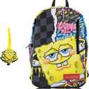 Nickelodeon SpongeBob SquarePants Backpack for Teens, 16.5in School Bookbag, Medium