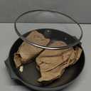 SENSARTE Nonstick Frying Pan Skillet with Lid, 13.3 Inch Large Deep Frying Pan, 6 Qt Non Stick Saute Pan with Cover, Induction Pan, Healthy Non Toxic Cooking Pan with Helper Handle, PFOA PFOS Free (Classic Black)