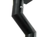 Rain Chain Gutter Adapter, Rain Chain Adapter for Gutter, Curved Spout Rain Chain Installation Kit, Powder Coated Gutter Adapter Set for Gutter Downspout Outlet