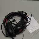 KAPEYDESI CM7007 Gaming Headset for Xbox Series X|S, Xbox, PS5, PS4, PC, Switch, Gaming Headphones with Noise Canceling Microphone, Folding Design, 50MM Dynamic Drivers, 3.5MM Audio Jack, Black Red