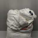 Serta Goose Feather Down Fiber Cotton Comforter Queen Size - 100% Cotton Duvet Insert - Hotel Luxury Hypoallergenic Bedding Comforter All Season Medium Warmth 90 x 90 Inch White