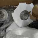 VOLISUN Matte Black Bathroom Light Fixtures, 5-Light Bathroom Vanity Lights Over Mirror, Modern Vanity Light for Bathrooms, Bathrooms Lights Fixtures Over Mirror with Milky White Frosted Glass Shades