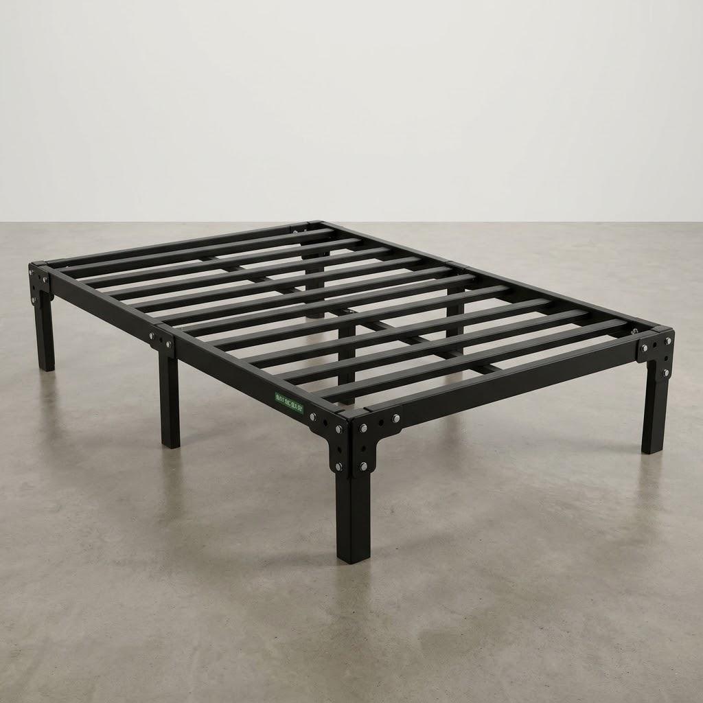 Metal Platform Bed Frame 8 Inches