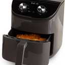 Instant Pot Essentials 4QT Air Fryer with EvenCrisp Technology that Crisps and Reheats, Easily Adjust Time & Temperature For Quick Meals, 100+ In-App Recipes, from the Makers of Instant Pot, Black (Chrome)