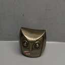 Owl Statue Metal Art Sculpture Handmade Antique Decorative Brass Collectible Figurine for Home Decoration