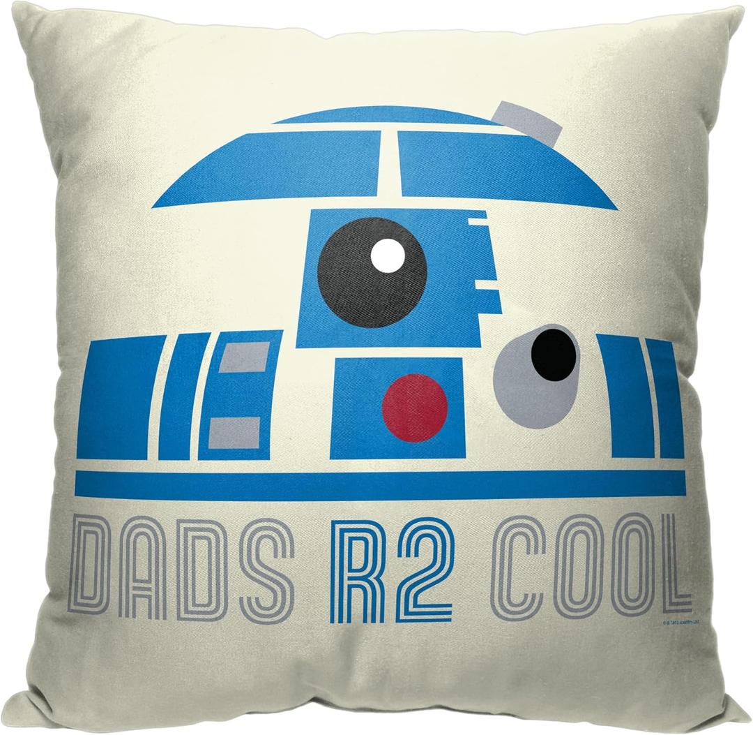 Northwest Star Wars Pillow, 18" x 18", R2 Cool