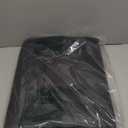 Storage Ottoman Foot Rest Stool with Thicker Foam Padded Seat. Foldable Leather Footstool Bench. Small Ottoman with Storage for Living Room Bedroom Coffee Table 350 lbs, 17x13x13in, Black.