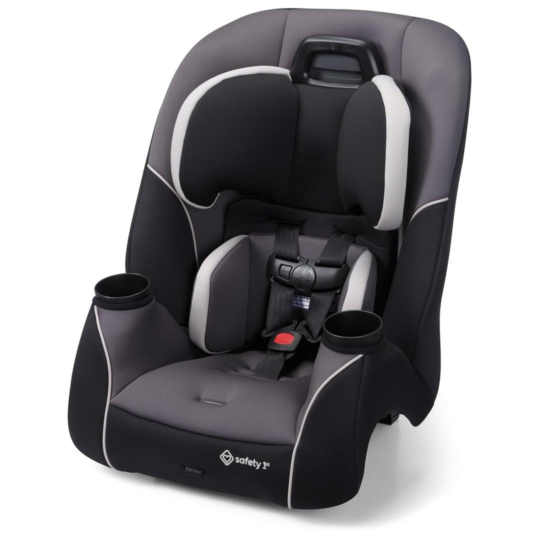 Safety 1st Crosstown Slim All-in-One Convertible Car Seat, City Storm, Manufacture Date 5/4/26