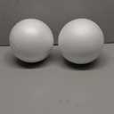 Large Styrofoam Balls 8 Inch,2PC White Foam Balls for Crafts, Giant Foam Balls Smooth Solid Round Balls for Arts and Craft Project as Christmas DIY Ornaments (Styrofoam Balls 8in-2pc)