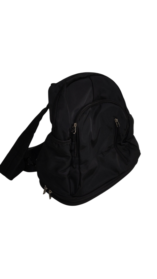 15.6 inch Basic Black Backpack for Men, Travel Backpack Carry on, Water Resistant School Backpacks for Teens, College Back Pack Bookbag for Boys Girls, Work Backpacks for Women