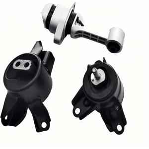 Yllhaoyuan Complete Engine Motor Transmission Mount Set for Accent Veloster Kia Forte Rio 1.6L 1.8L 2.0L - Replaces 21830-3X300, EMT9758, 21810-1R010 - Fixes Engine Vibration