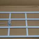 Fixed Window Safety Guard 19”x 54” Adjustable Width Prevents Accidental Falls, Non-Egress, Tamper Resistant Screws Included, White, Single Pack
