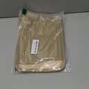 Mandark Car Center Console Cover, Microfiber Leather Vehicle Armrest Protector Cushion with 2 Storage Bags, Auto Interior Arm Rest Seat Box Pad Accessories, Universal for SUV, Sedan, Truck (Beige)