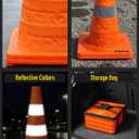 E-riding 28 Inch 4 Pack Collapsible Traffic Cones