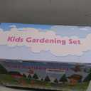 Kids Gardening Set, Outdoor Toys with Wheelbarrow and Kids Garden Tools, Toddler Gardening Set with Repotting mat, Gloves, Apron, Watering Can, Pretend Play Learning Toys for Kids Boys and Girls 3-8