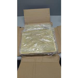 Marbrasse Desk Organizer with File Holder, 5Tier Paper Letter Tray, Mesh Desk Organizers and Accessories with Magazine Holder, Desktop Organizer and Storage for Office Supplies (Gold)