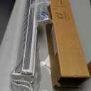 Zebra Blinds for Windows, Free-Stop Zebra Shades, Dual Layer Light Filtering Sheer Blinds for Indoor Windows, Roller Window Shades for Privacy (23" W X 72" H, Grey)