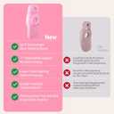 Inflatable Pregnancy Pillow with Belly & Head Hole, Prone Pregnancy Pillow for Stomach Sleepers, Belly Pillow Pregnancy Mattress for Pregnant Women, Maternity airbed Pool Float for Tummy Massage, Full Body