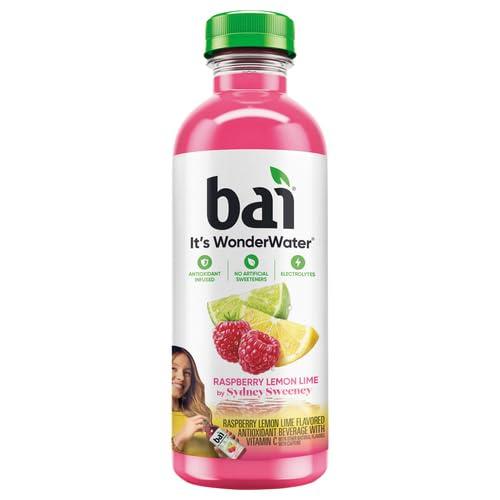 BAI Antioxidant Infusion, Rio Raspberry Tea Liquid Prepared Iced Tea, 18 Fl Oz BB: 01/18/2026