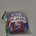 PRETYZOOM Patriotic Beaded Garland Chain Independence Day Memorial Day Decor for Tiered Tray Easy Installation Versatile Holiday Decorations Box