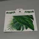 Tropical Palm Leaf Garland Party Decorations, Length 2.6M, 8.5 FT, Green