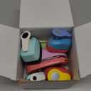 Set 5 Circle Paper Punch 0.3'' / 0.6'' / 1'' / 1.5'' / 2'', Scrapbooking Hole Punches Crafting, Design for Office Supplies, Card Making, DIY Photo Album.