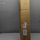 4 Pack 36'' Black Commercial Door Bottom Sweep, Aluminum with Vinyl Insert