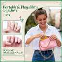 ZWFCGMMBC 4 Pcs Mahjong Tile Shufflers with Printed Mahjong Rules  Manual Mahjong Mixer & Shuffle Cards for Beginners, Durable Mahjong Gift Accessories SetYellow and Orange