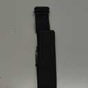 ONE-BELT No Show Invisible Elastic Belts for Women & Men 1.30" inch adjustable Non Slip Zero Bulk. Designed in USA. (Standard (Fit Waist Size Up to 50"), New Matte Black Buckle - Black)