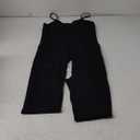 AURUZA Jumpsuit for Women Workout Seamless Jumpsuits Yoga Ribbed One Piece Tank Tops Rompers Sleeveless Exercise Jumpsuits (Large, Black)