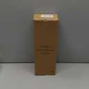 Bedside Water Carafe and Glass Set, Classic Vertical-Striped 27oz Glass Carafe with 7.1oz Tumbler Lid, Nightstand Water Pitcher, Bathroom Mouthwash Dispenser, Elegant Gift for Home & Office (Clear)