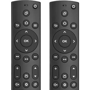 (Pack of 2) Universal Remote Control for Samsung/TCL/Vizio/Pioneer/Roku Smart TVs Remote Replacement, Compatible with Voice Smart TV