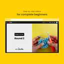 The Woobles Crochet Kit for Beginners - Easy Arts and Crafts Knitting & Crochet Animals Kit All in One Bundle As Seen On Shark Tank - (Penguin,Chick,Fox & Bunny) with Easy Peasy Yarn