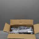 Medical king Walkers for Seniors Aluminum Lightweight Walker with Wheels, Adjustable Width and Height, Folding Walker for Elderly, Handicapped, Disabled 2 Wheels in Front