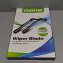 CHOYUR Windshield Wipers Type-G 22"+17" All-Season Blades, Universal Fit for Most Vehicles (Pack of 2)