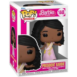 Funko POP! Movies: Barbie - President Barbie - Collectable Vinyl Figure - Gift Idea - Official Merchandise - for Kids & Adults - Movies Fans - Model Figure for Collectors and Display