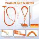 VVAAGG Cell Phone Lanyard for iPhone: Crossbody Phone Strap Adjustable Neck Wrist Strap Anti Theft Long Lanyard Travel Essential for Women Most iPhone and Android Smartphones, One Size