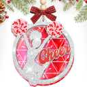 HEXMOZ Cheer Ornaments for Christmas Tree - Cheerleading Ornament for Women, Cheerleaders, Girls - Cheerleader Ornament Present Ideas, Xmas Ornaments Holiday Decorations 2025