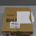 Glass Hummingbird Feeders for Outdoors Hanging Ant and Bee Proof, 2 Pack 15 Ounces Red Hummingbird Feeder with 5 Feeding Ports and Perches, Built-in Ant Moat, Outside Garden Dcor (Glass, 2)