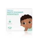 Frida Baby Potty Cleanup Essentials, Leak-Proof Potty Liners and Disposable Floor Pads for Potty Training, 15 Potty Liners + 10 Mess Mats