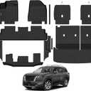 Floor Mats for 2022-2026 Nissan Pathfinder 7 Seats/Captain Seat