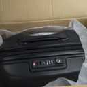 Samsonite Freeform Hardside Carry-On Luggage with Spinner Wheels - Hardshell Suitcase - TSA, Airline-Approved - Expandable Hard Shell, Smooth Rolling Wheels for Lightweight Travel Black