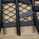 Permade Fireplace Grate with Ember Retainer, 14 Inch Fireplace Log Grate, Heavy Duty Steel Fire Grate, 3/5" Bar Wood Stove Grate,Chimney Hearth Rack Holder for Outdoor Camping Fire Pit,Indoor