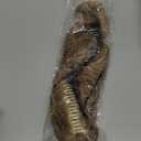 LONAI Ponytail Extension, 18" Wavy Claw Clip Ponytail Extensions Shoulder Length Curly Wavy Claw Clip in Ponytail Hair Extensions Ponytails Hairpieces - Deep Dark Blonde with Blonde Highlights