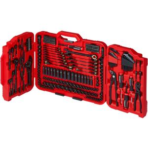 STARWORK TRUE MECHANIC 312-Piece Mechanics Tool Set and Socket Set, Professional, SAE/Metric